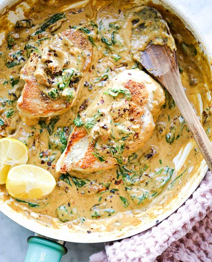 Creamy Tuscan Chicken Recipe