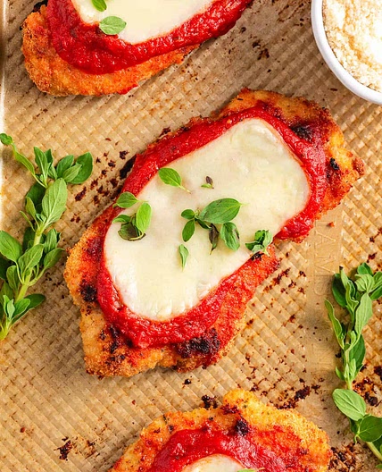 Baked Chicken Parmesan