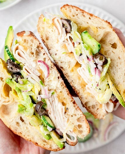 Turkey Avocado Grinder Sandwich