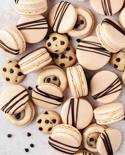 Cookie Dough Macarons