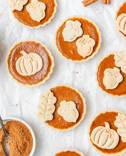 Mini Pumpkin Pie Tarts
