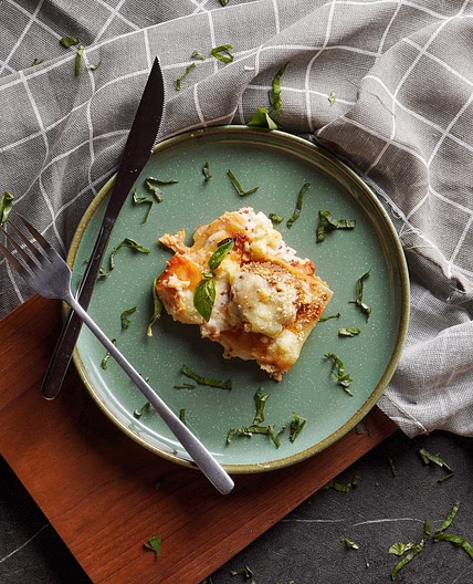 Homemade Meatball Lasagna