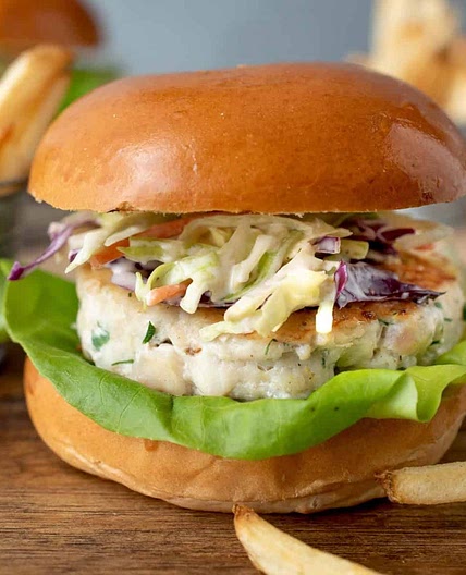 Tilapia Fish Burgers