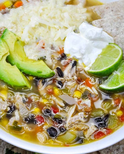 Tortilla Chicken Soup {Chuy's Copycat}