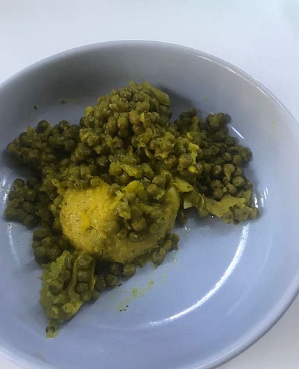 Artichaut et petit pois