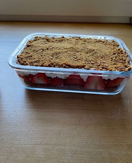 Façon tiramisu fraise