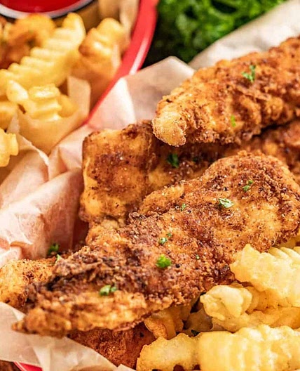 Crispy Homemade Chicken Fingers