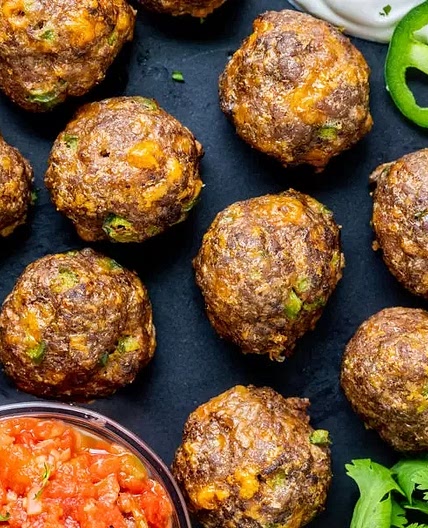 Mexican Keto Meatballs