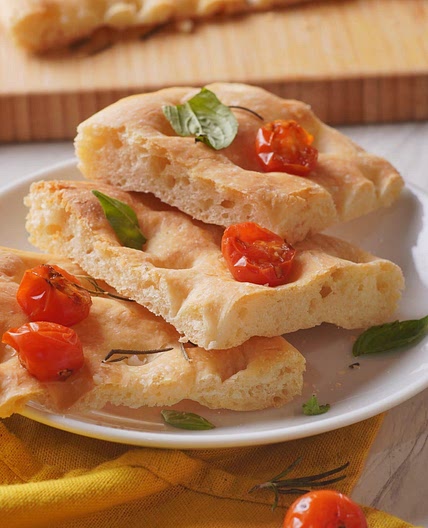 Focaccia Genovese with Rosemary