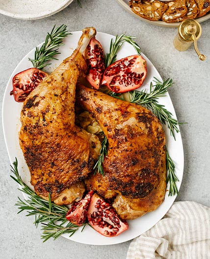 Easy Roasted Turkey Legs
