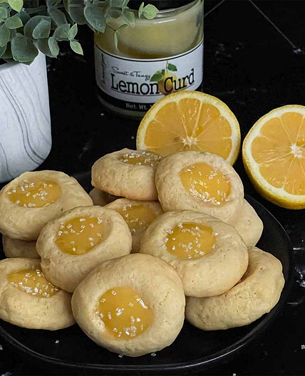 Lemon Thumbprint Cookies Recipe