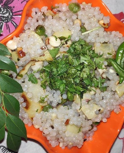 साबूदाना उपमा (sabudana upma recipe in Hindi)