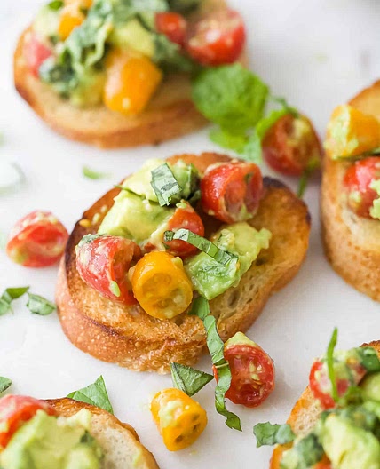 Avocado Bruschetta