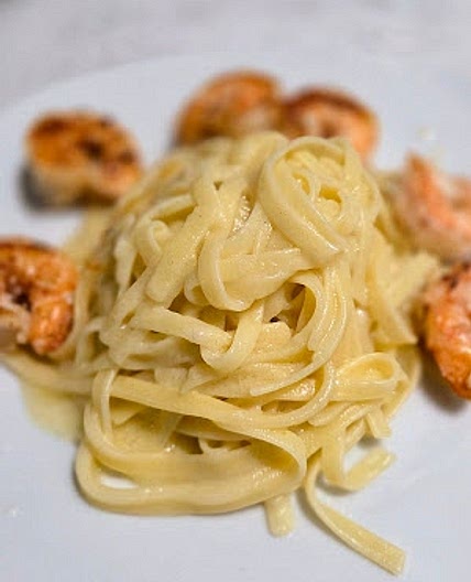 No Cream No Flour Fettuccini Alfredo