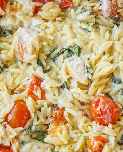 Orzo Chicken Casserole