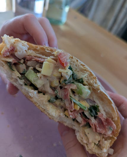 Taboli & Cold Cut Deli Sandwiches