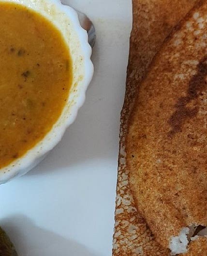 आलू प्याज़ डोसा (aloo pyaz dosa recipe in Hindi)