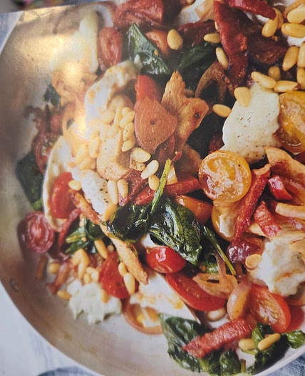 Cheesy Chorizo Chicken and Spinach