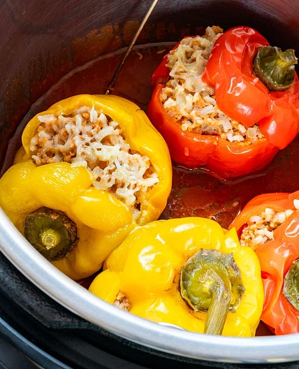 Instant Pot Stuffed Bell Peppers Recipe