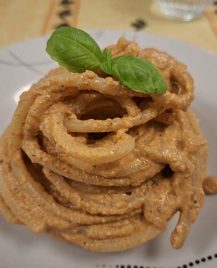 Pasta - Bell pepper and ricotta