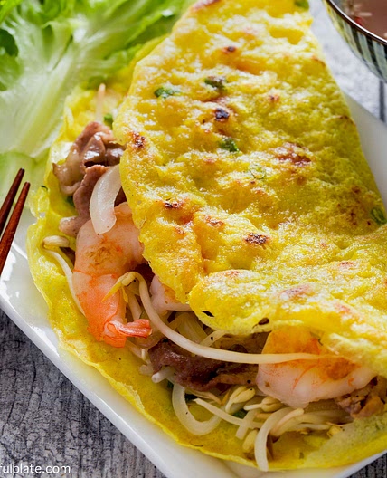 Crêpe vietnamienne (Bánh Xèo)