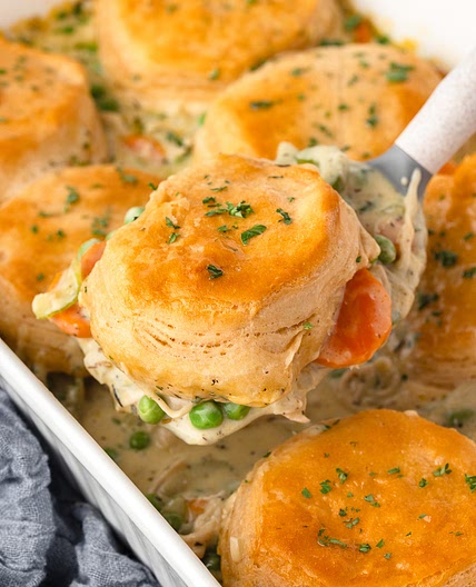 Chicken and Biscuit Casserole