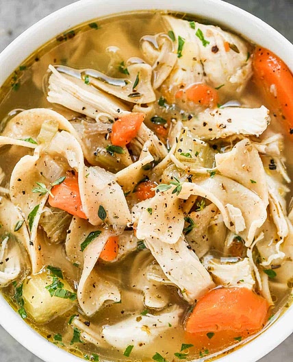 Instant Pot Chicken Noodle Soup