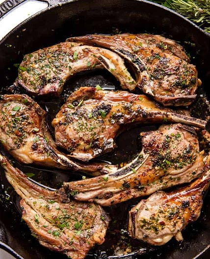Garlic Herb Lamb Chops