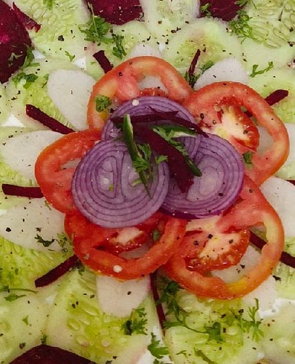 वेजी सलाद (vegies salad recipe in hindi)