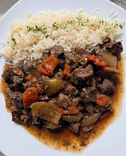 Slow Cooker Ginger Pepper Beef