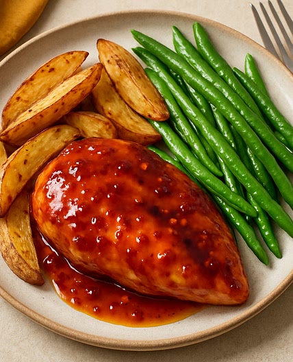 Apricot & Hot Honey Chicken