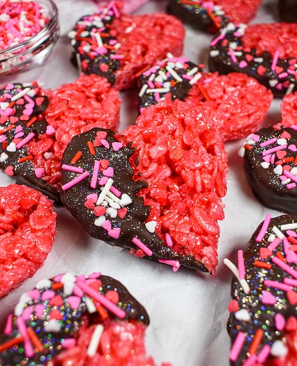 Valentine Rice Krispie Treats