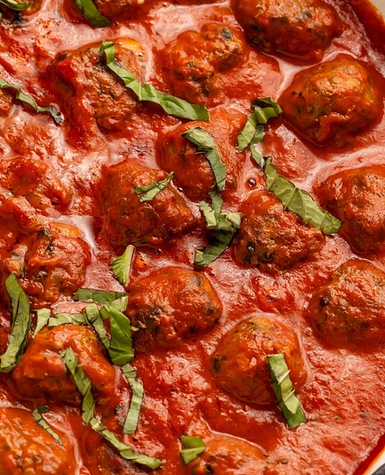Paleo Homemade Italian Meatballs (Whole30, Low Carb)