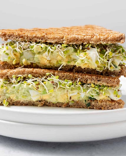 Avocado Egg Salad Sandwich
