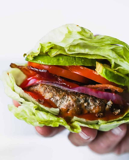 Easy Low-carb Bunless Burgers