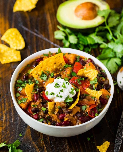 Instant Pot Vegetarian Chili