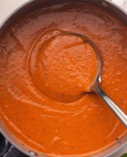 20 Minute Creamy Tomato Soup from Scratch