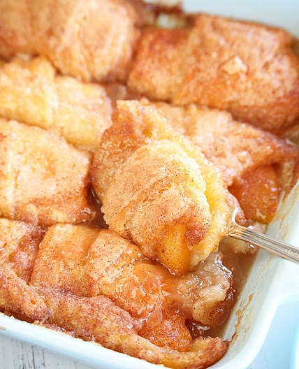 Peach Dumplings