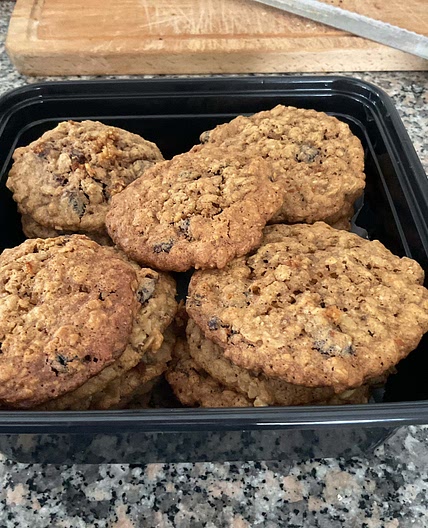 Classic Oatmeal-Raisin Cookies