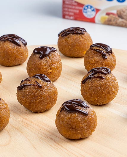 Gluten free apricot and cranberry truffles