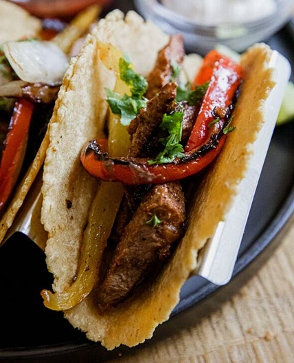 Blackstone Steak Fajitas