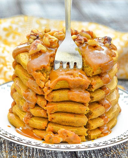 Vegan Sweet Potato Pancakes