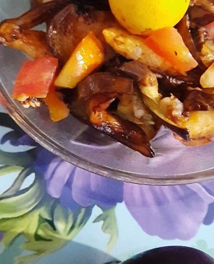 फ्राइड बैंगन का सलाद (fried baingan ka salad recipe in Hindi)