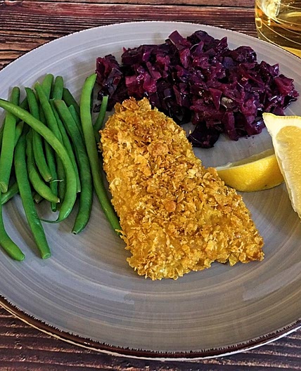 Cornflake Crusted Fish