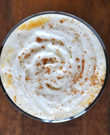 Boozy Pumpkin White Hot Chocolate (2 Ways)