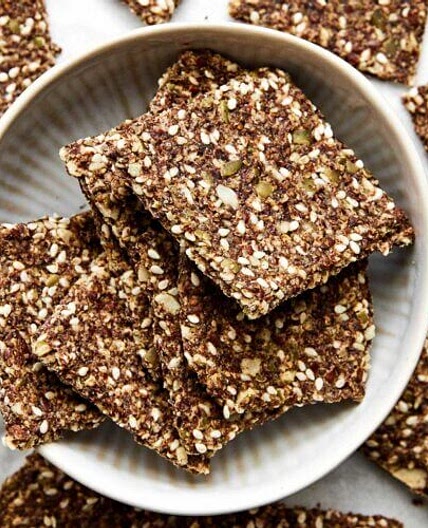 Ultimate Seed Crackers (Flax Seed Crackers)