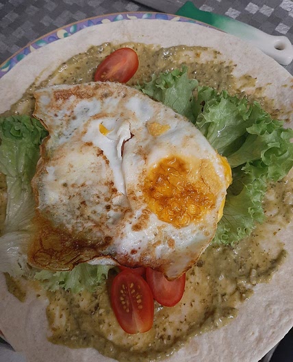 Wrap mit Ei