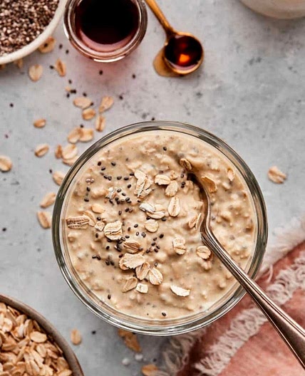 Sugar Cookie Overnight Oats