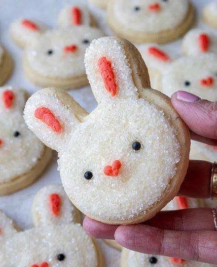 Bunny Rabbit Sugar Cookies