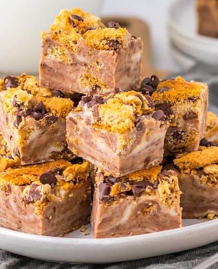 Milk and Cookies Fudge